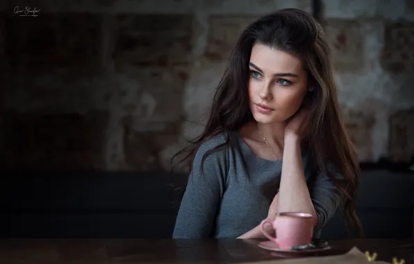 Picture Girl, Cup, Anna Shuvalova, Bogdan Kudrycka