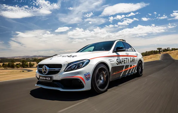 Mercedes-Benz, Mercedes, AMG, AMG, Safety Car, C-Class, W205