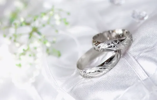 Macro, ring, wedding