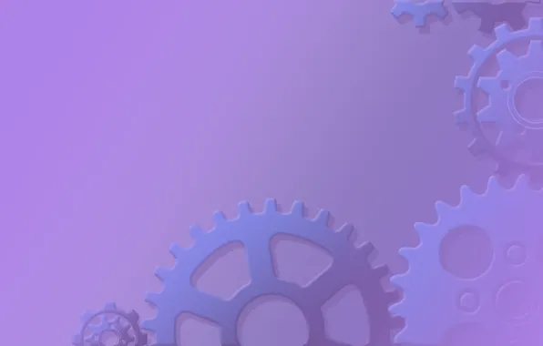 Background, lilac, Wallpaper, mechanism, gear, gear, stars, stars