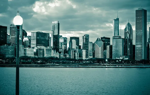 City, building, home, skyscrapers, USA, America, Chicago, Chicago
