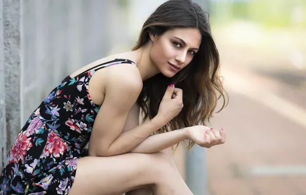 Summer, look, hair, beauty, Erika