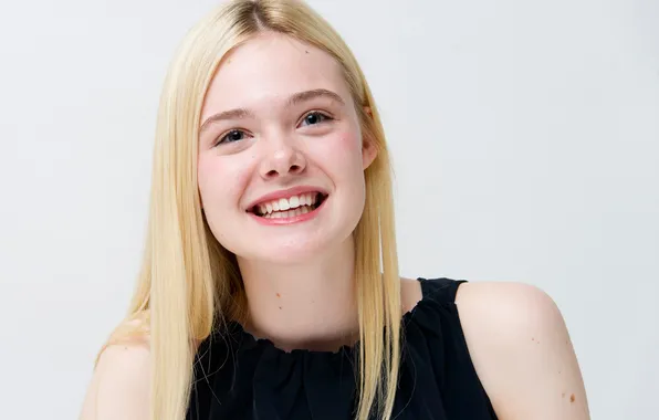 Picture Maleficent, Elle Fanning, press conference, May 2014