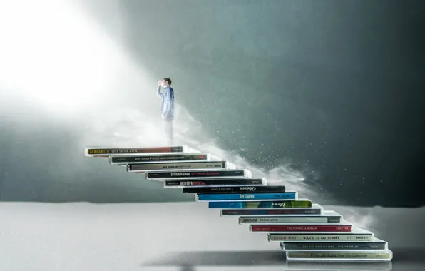 Picture music, people, the situation, drives