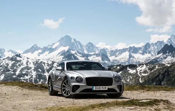 Bentley, Continental, 2018, the mountains