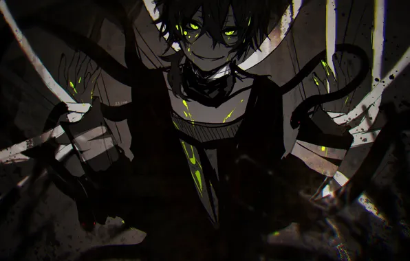 Look, art, guy, Kagerou Project