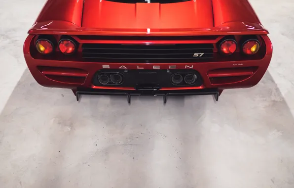Picture Saleen, close-up, rear, exhaust, S7, Saleen S7 Twin Turbo