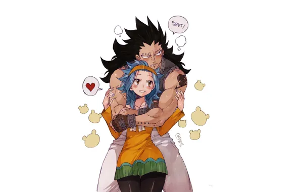 fairy tail gajeel and levy wallpaper