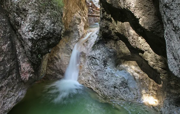 Picture rocks, Waterfall, nature, waterfall