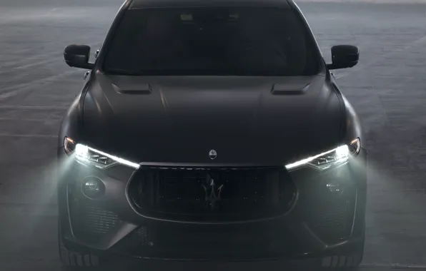 Maserati, front, headlights, Levante, Maserati Levante Trofeo