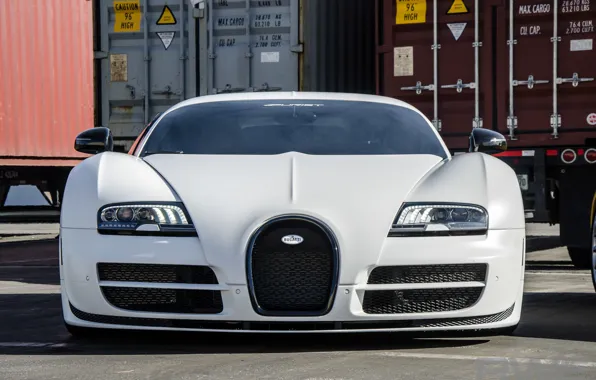 Picture sport, super, white, veyron, bugatti