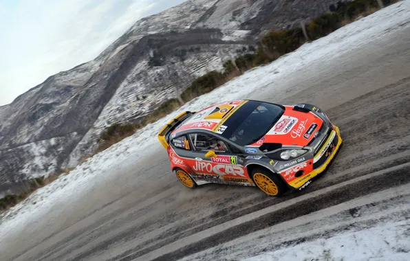 Ford, Road, Race, WRC, Rally, Fiesta, Monte-Carlo, The front