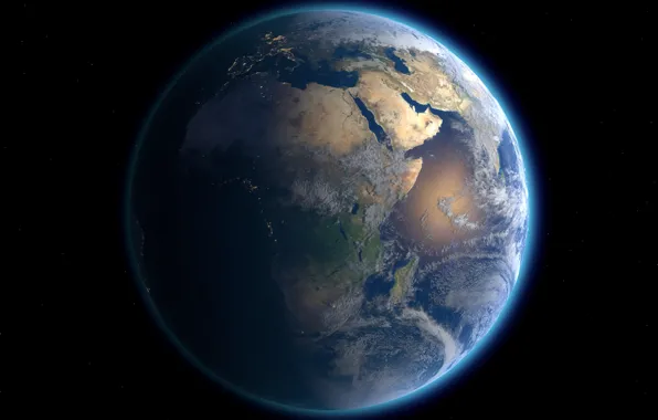 Picture space, earth, planet