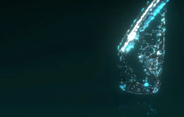 Glass, 3ds max, water, render, rendering, real, max, flow