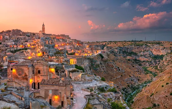 Picture building, home, Italy, Italy, Matera, Basilicata, Mater, Basilicata