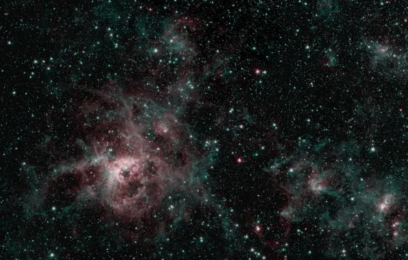 Stars, clusters, emission nebula, Tarantula, NGC 2070, BMO, LMC, The Large Magellanic Cloud