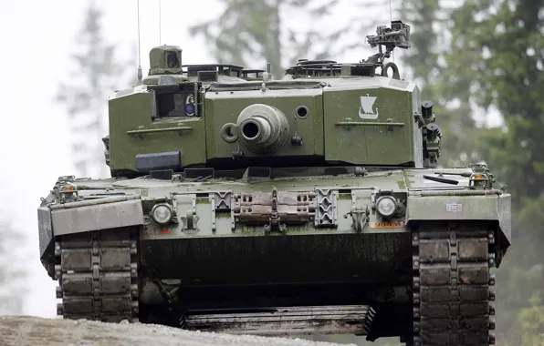 Tank, trunk, combat, armor, Leopard 2 A4