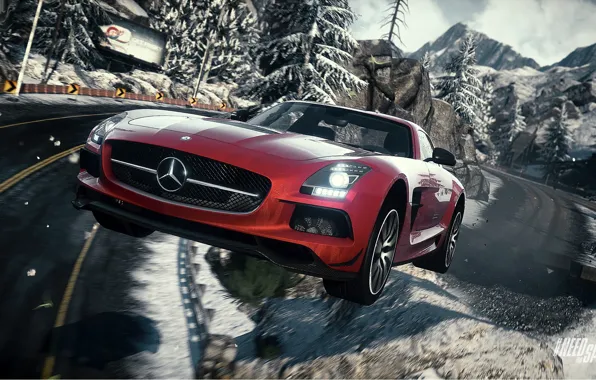 Wallpaper Mercedes Need For Speed Nfs Sls Rivals Nfsr Images