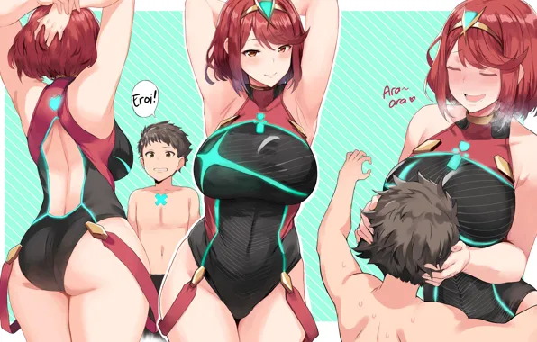 Girl, Guy, Xenoblade