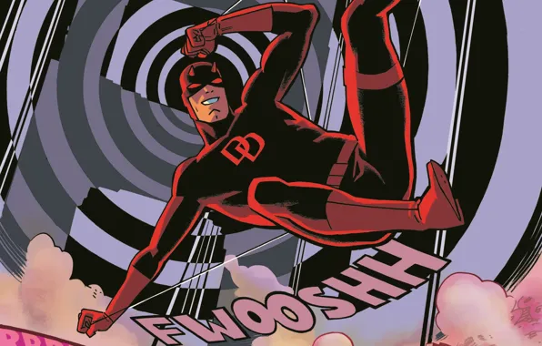 Red, costume, Daredevil, Daredevil