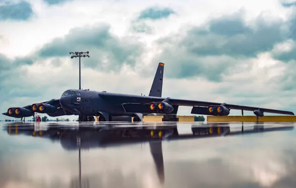 Boeing, UNITED STATES AIR FORCE, STRATO fortress, American strategic bomber, B-52H