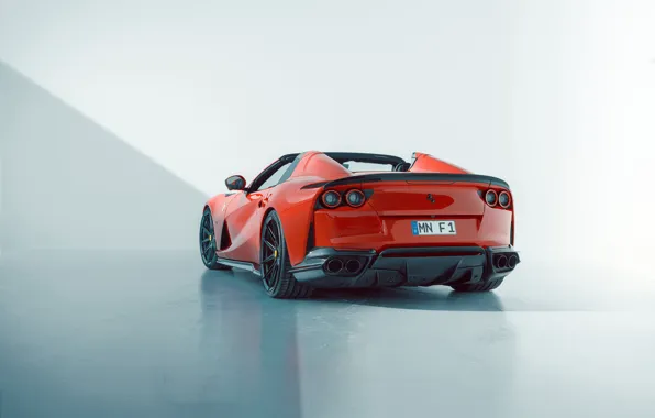 Wallpaper Ferrari, rear view, 812, Novitec Ferrari 812 GTS for mobile ...