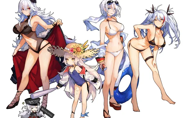 Picture girl, art, Azur Lane