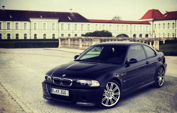 Picture BMW, Black, BMW, Black, E46