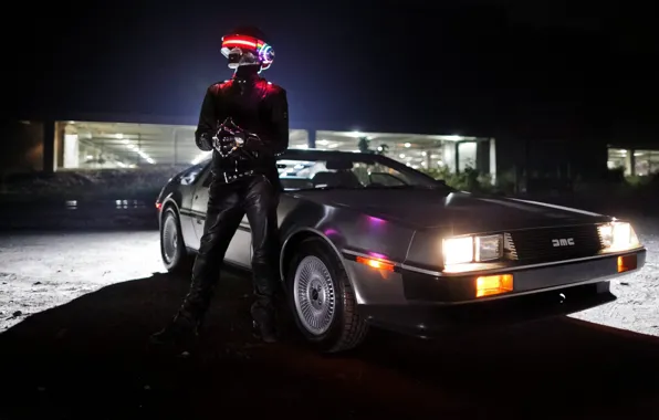 Music, DeLorean DMC-12, Daft Punk, Thomas Bangalter, DeLorean, Daft Punk, Tom