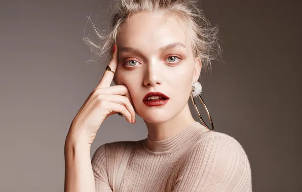 Picture portrait, actress, Gemma Ward, model