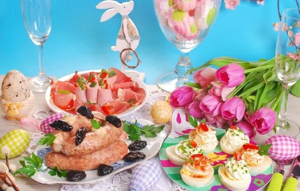 Food, eggs, Easter, Easter eggs