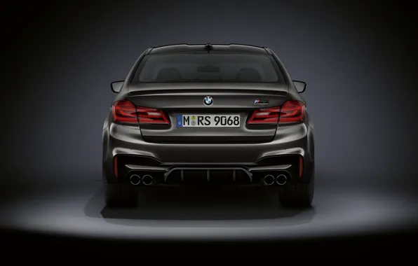 BMW, sedan, rear view, BMW M5, M5, F90, 2019, Edition 35 Years