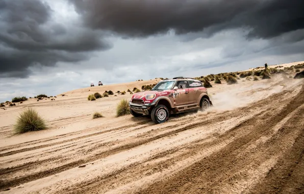 Sand, Mini, Dust, Sport, Desert, Speed, Race, Rally