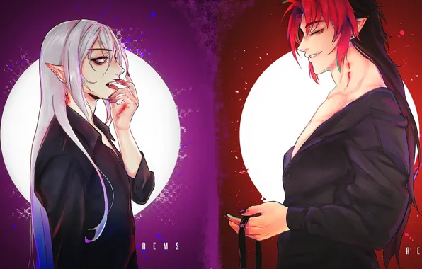 Vampires, The Last Seraphim, Owari no Seraph, Crowley, Ferid