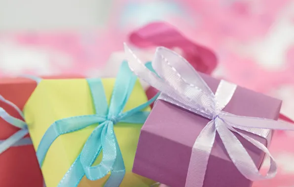 Holiday, box, gift, tape, gifts, bows, bow, box