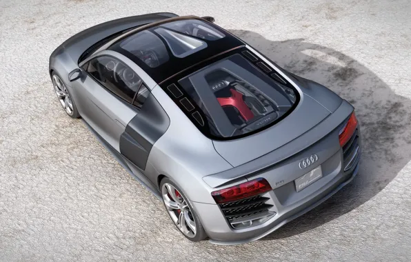 Asphalt, audi, grey, car