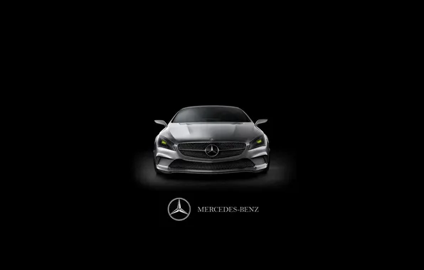 Picture auto, Mercedes-Benz, dark Wallpapers, Mercedes Coupe