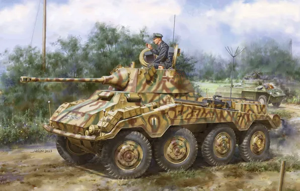 Germany, Puma, The Wehrmacht, Armored car, Armor