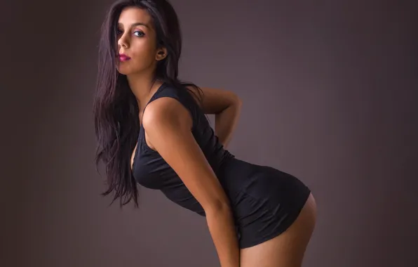 Picture ass, model, brunette, butt, pose