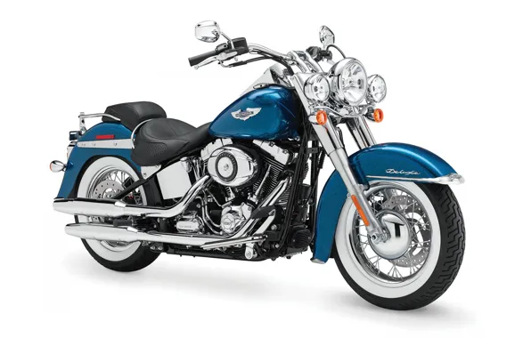 Picture Harley Davidson, bike, Softail Deluxe