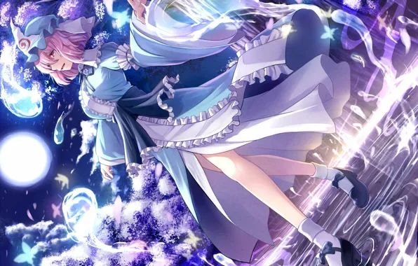 Girl, anime, art, Touhou, Touhou
