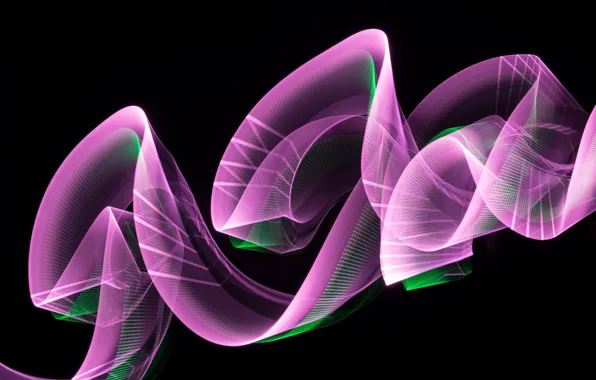 Abstraction, strip, the dark background, pattern, brightness