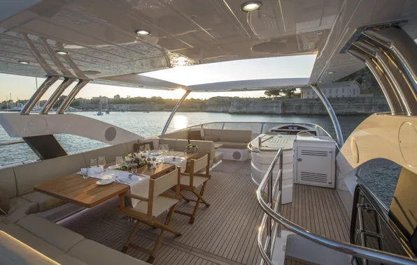 Design, style, interior, yacht, deck, Suite, cockpit