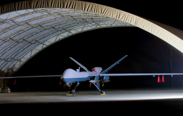 Hangar, Reaper, MQ-9, General Atomics Aeronautical Systems, reconnaissance and strike UAVs, us drone