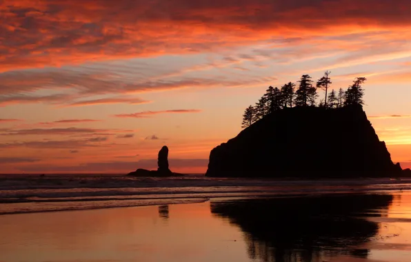 Picture sea, beach, sunset, beauty, beach, sea, sunset, beautiful