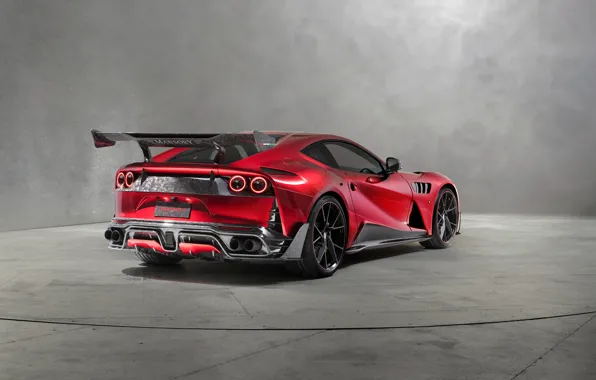 Rear view, 2018, Mansory, Superfast, Stallone, Ferrari 812