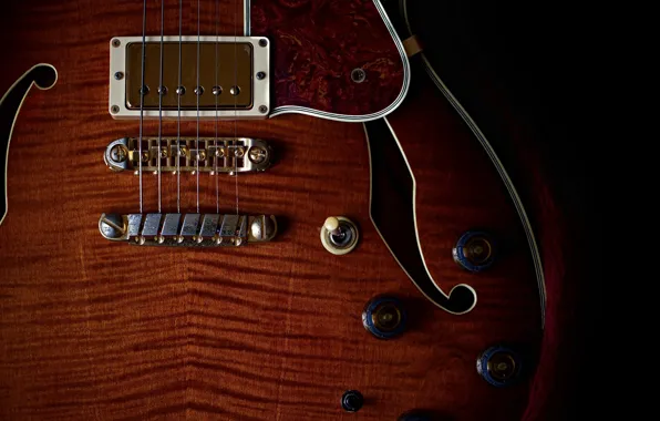 Guitar, strings, tool