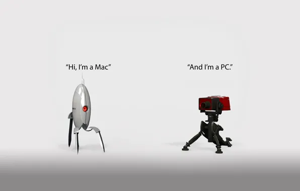 Picture i'm a mac, and, i'm a pc