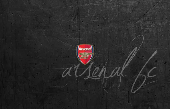 Background, the inscription, logo, emblem, Arsenal, Arsenal, Football Club, the gunners