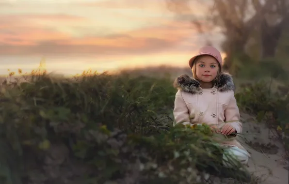 Pink, girl, hat, Lorna Oxenham